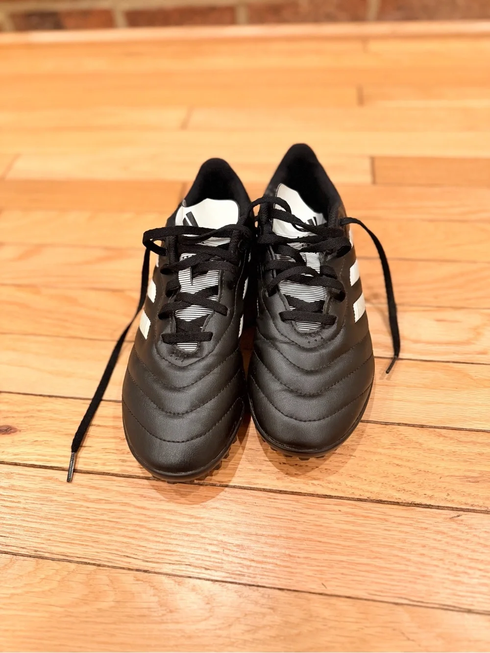 Adidas Goletto VIII Turf Soccer Shoes Black White